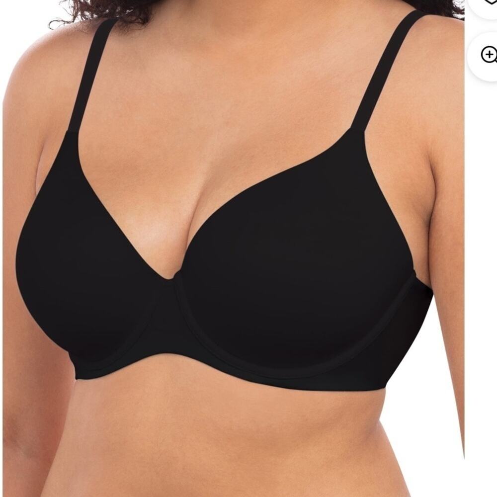 Kindly Wireless Black FULL Support Coverage BRA 40DD